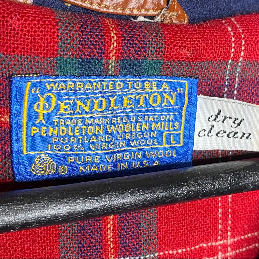 Pendleton Navy Blue Bomber Jacket - image 6